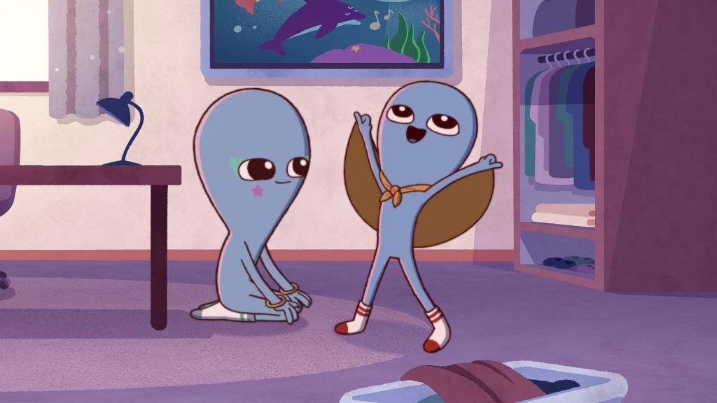 Fotograma de 'Un planeta extraño'.