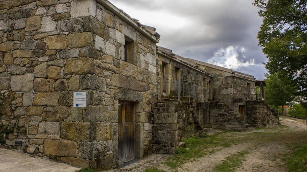 Aldea abandonada en Lugo.