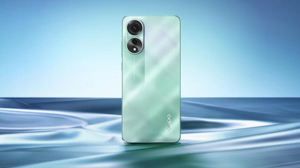 OPPO A78 4G por detrás