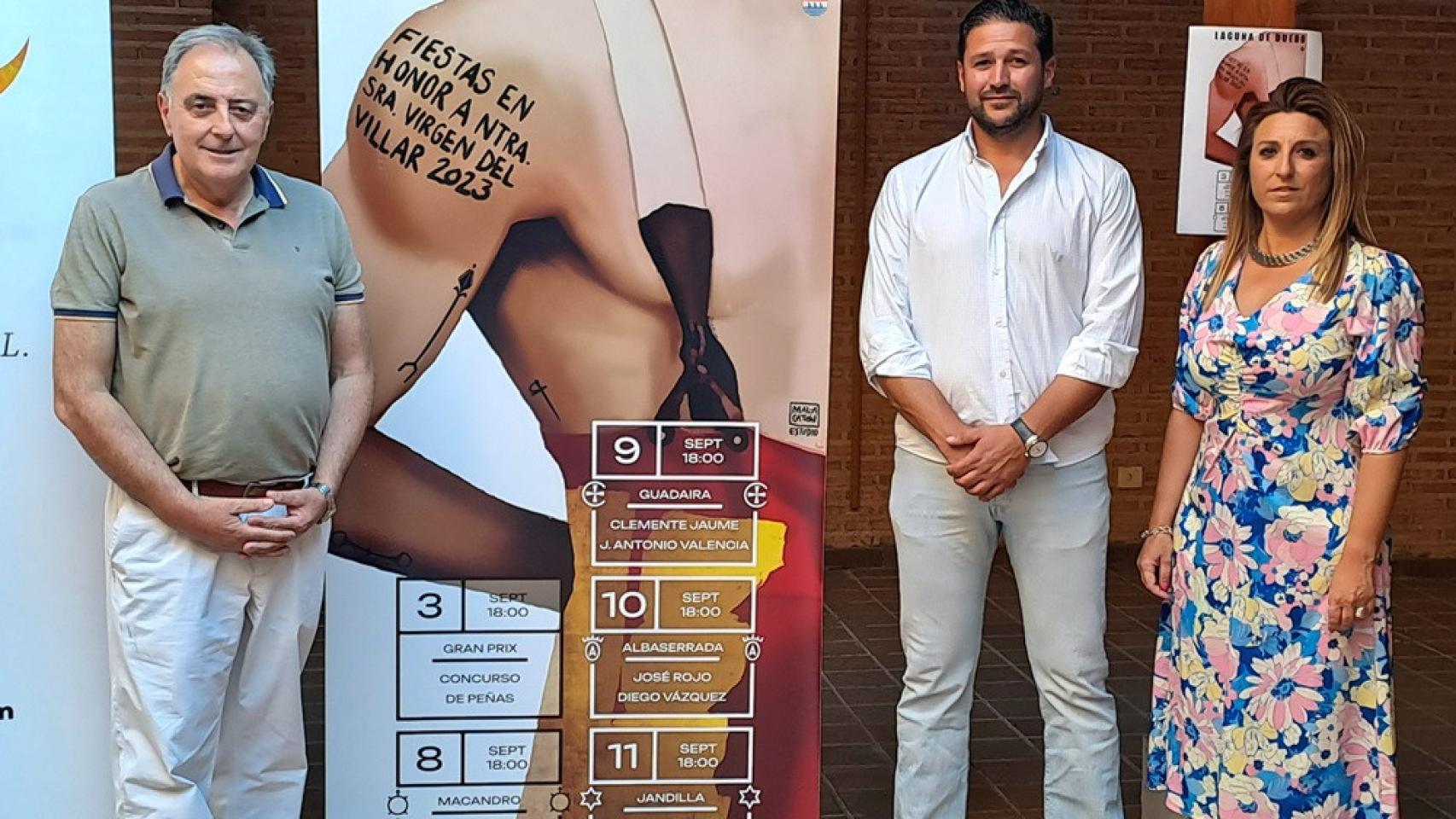 Presentación feria taurina de las fiestas de la Virgen del Villar en Laguna de Duero