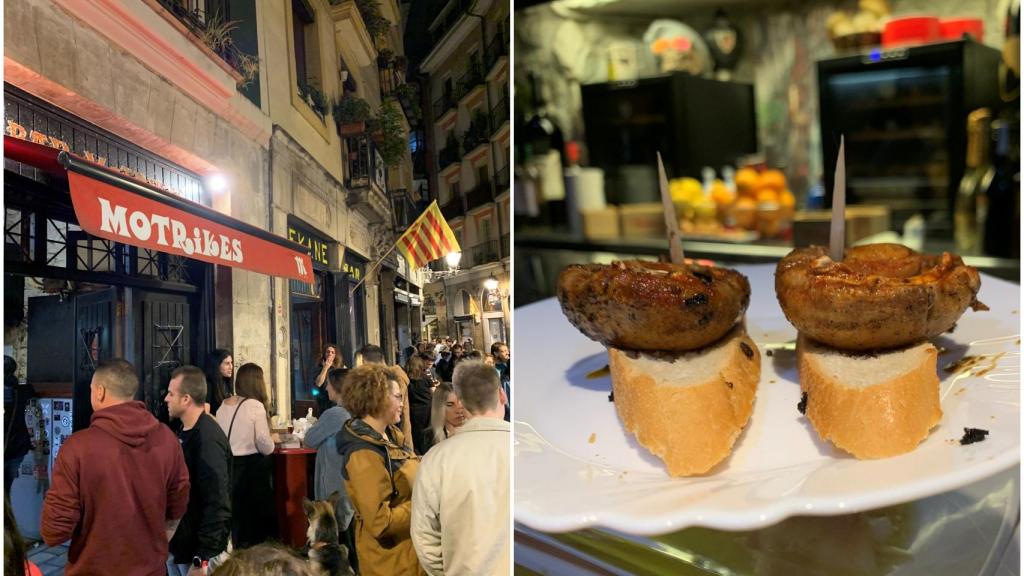 Motrikes y su pintxo de champis