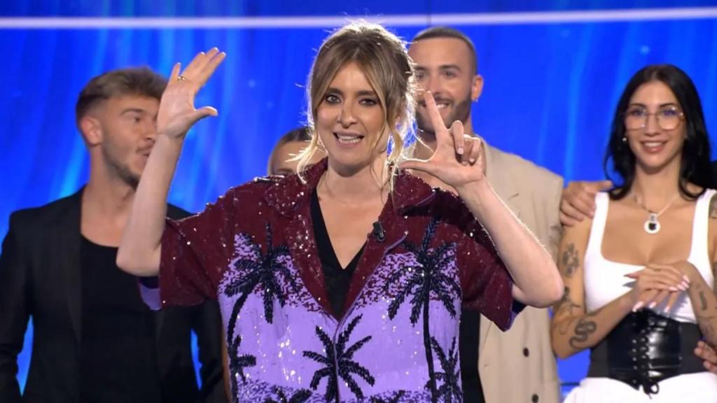 Sandra Barneda, al frente de 'La isla de las tentaciones'.