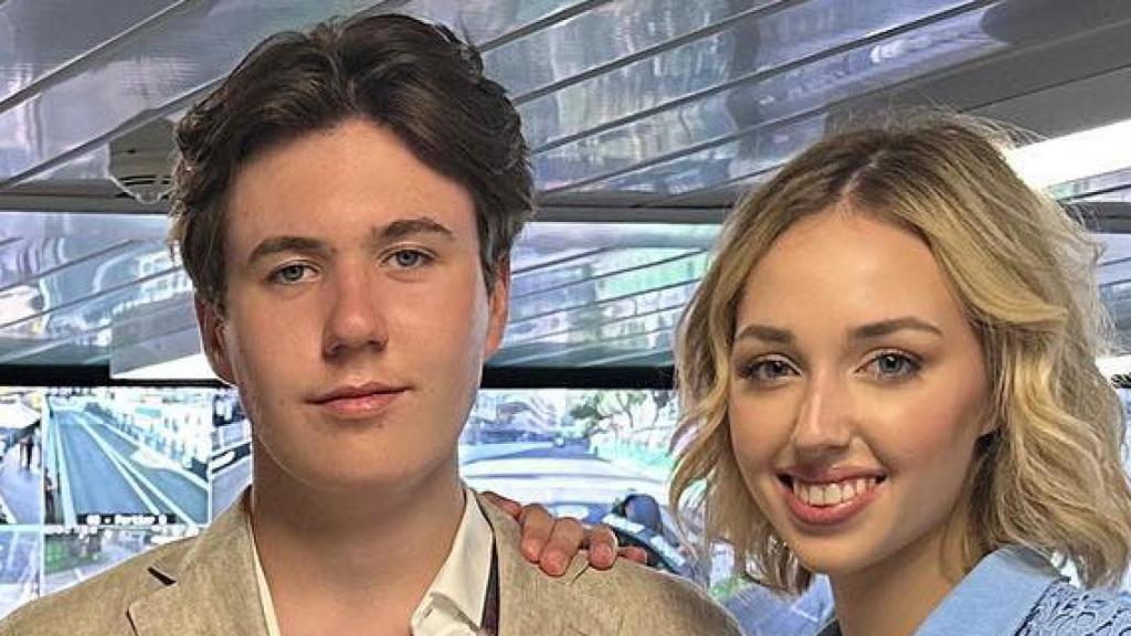 Christian de Dinamarca y María Chiara de Borbón-Dos Sicilias el día que coincidieron en Mónaco.