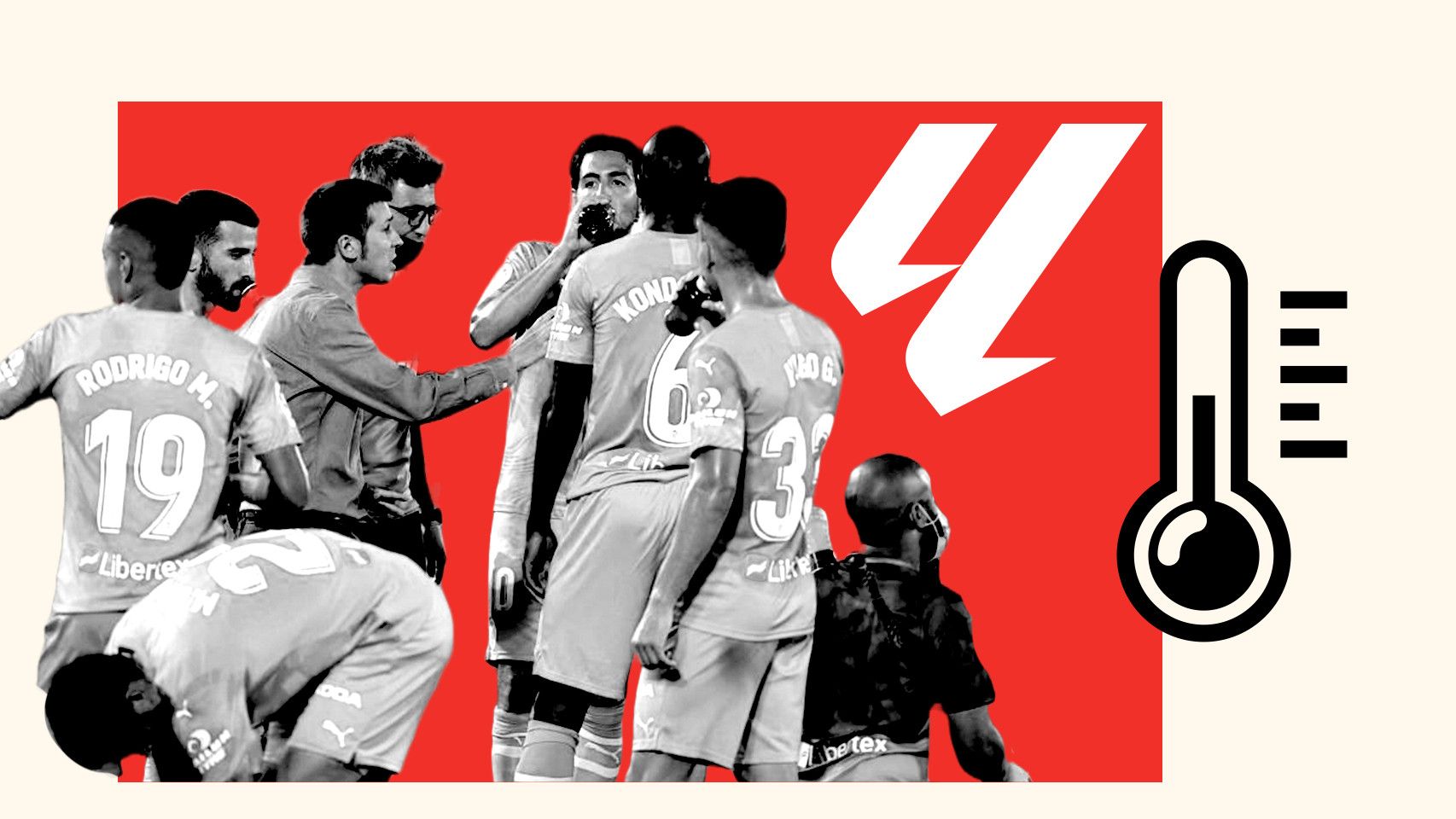 La ola de calor golpeará a los partidos de La Liga en la jornada 1