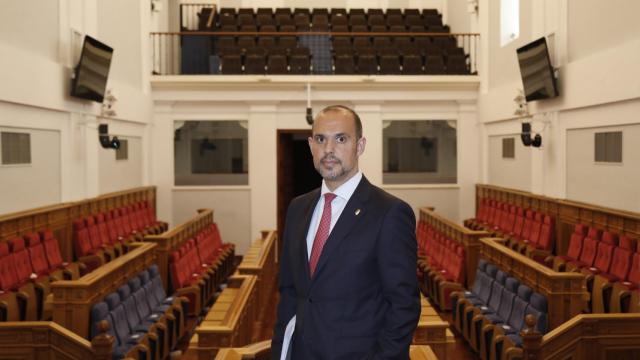 Pablo Bellido, presidente de las Cortes de Castilla-La Mancha.