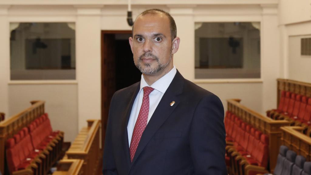 Pablo Bellido, presidente de las Cortes de Castilla-La Mancha.