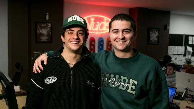 Bruno Casanovas y Alex Benlloch, cofundadores y co-CEOs de Nude Project.