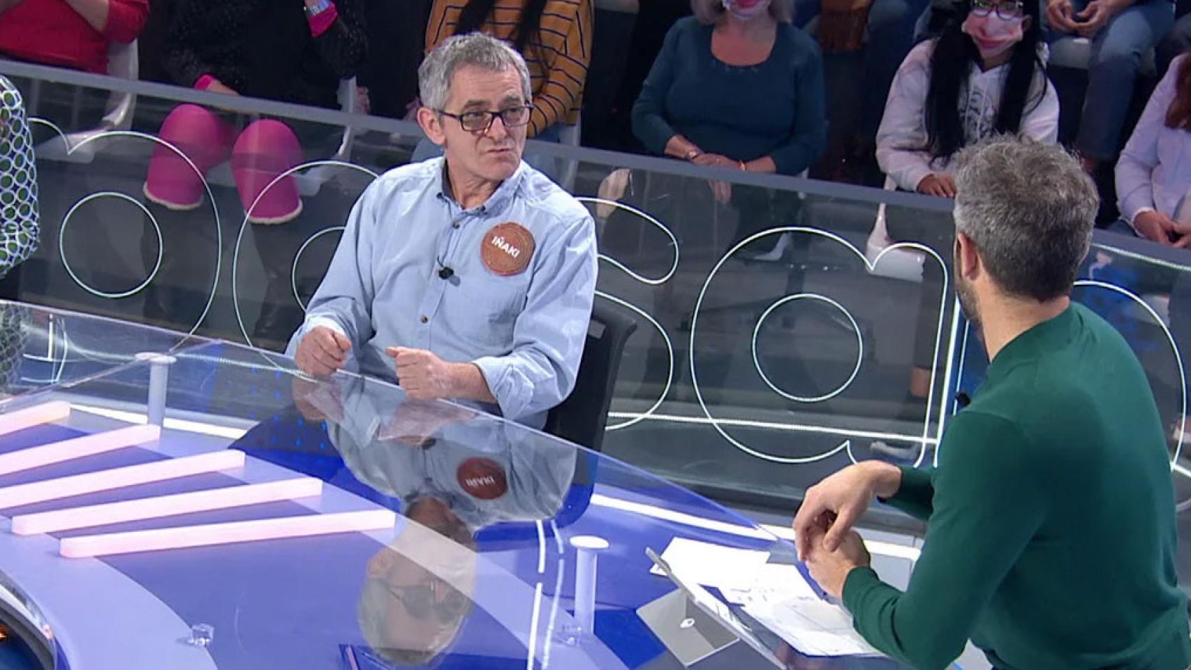 Iñaki Miramón en 'Pasapalabra'.