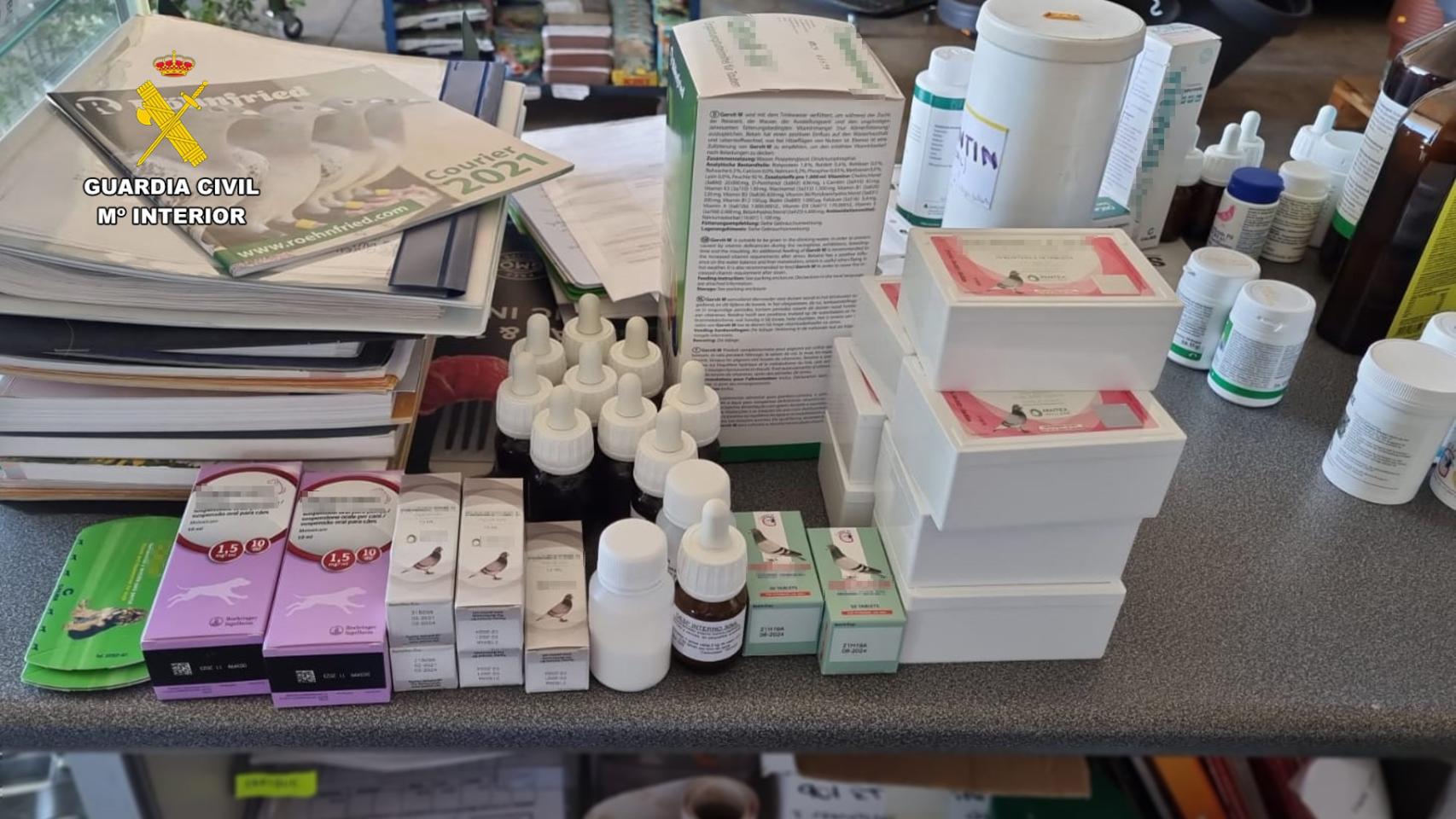 Medicamentos hallados en los establecimientos investigados.