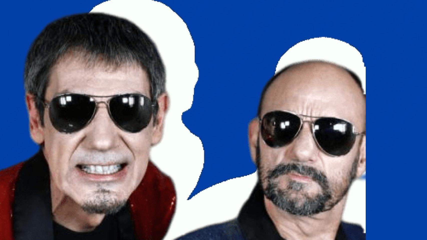 Los humoristas madrileños Faemino y Cansado.