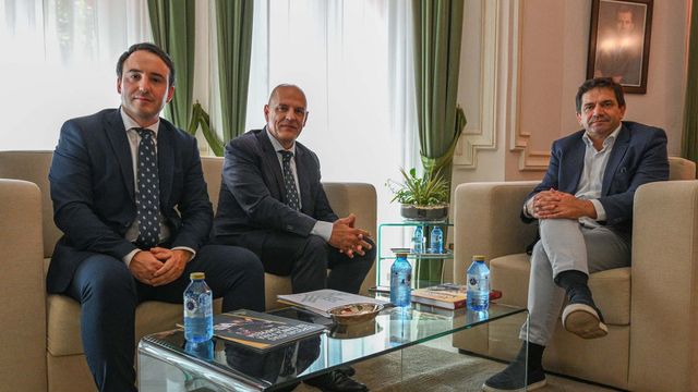 Se han reunido Miguel Ángel Valverde, Miguel Ángel León y Alberto Fúnez