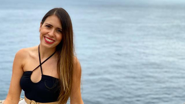 Mar Gómez disfrutando del verano.