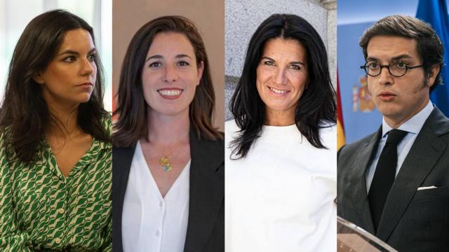 Pepa Millán, Rocío de Meer, María Ruiz Solás y José María Figuaredo.