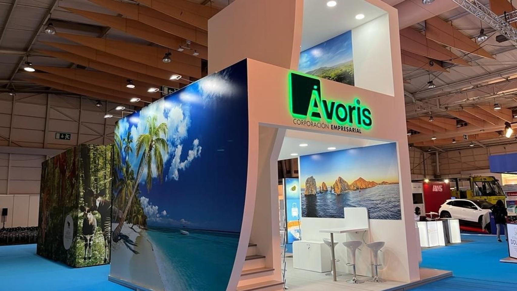 Stand de Ávoris Corporación Empresarial.