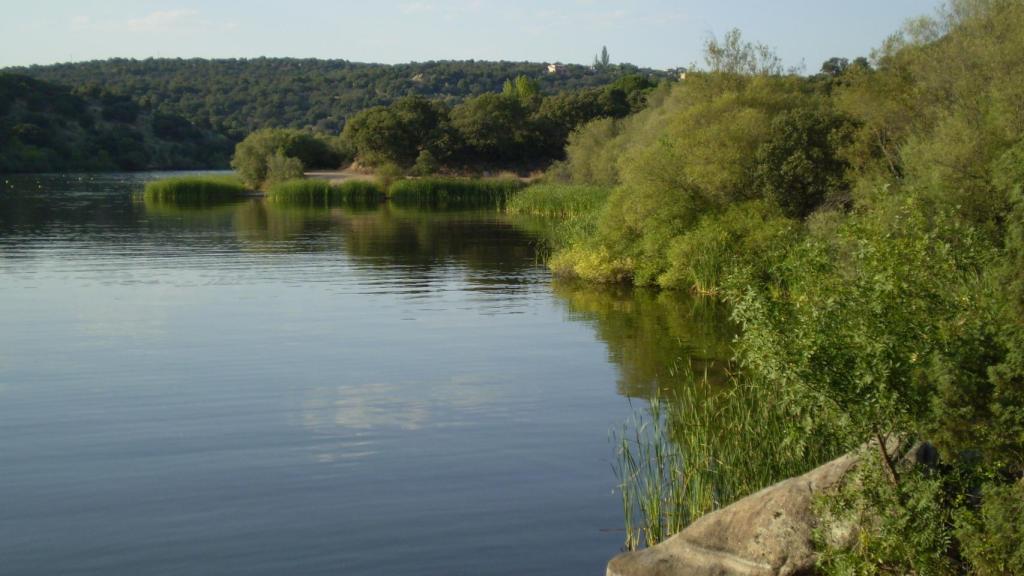 El embalse de Cerro Alarcón.