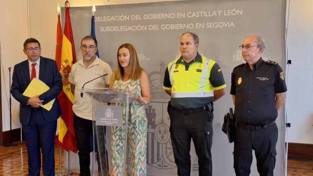 La delegada del Gobierno, Virginia Barcones