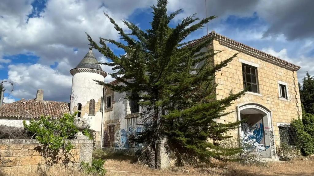 La 'casa negra' de Torrelodones.