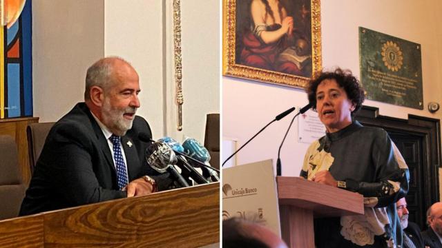 A la izquierda, José Carlos Garín; a la derecha, María del Carmen Ledesma.