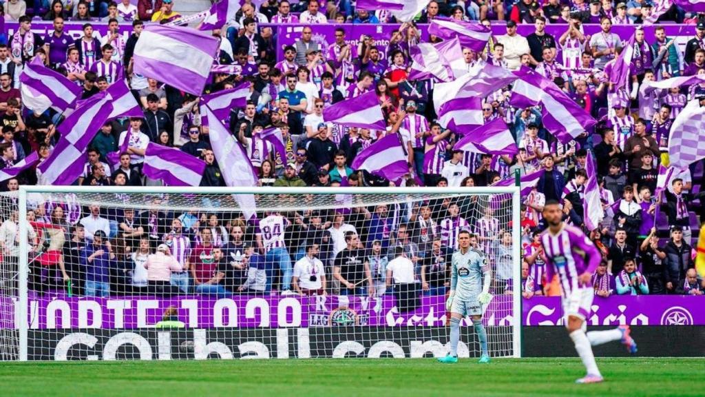 Fondo Norte del estadio José Zorrilla
