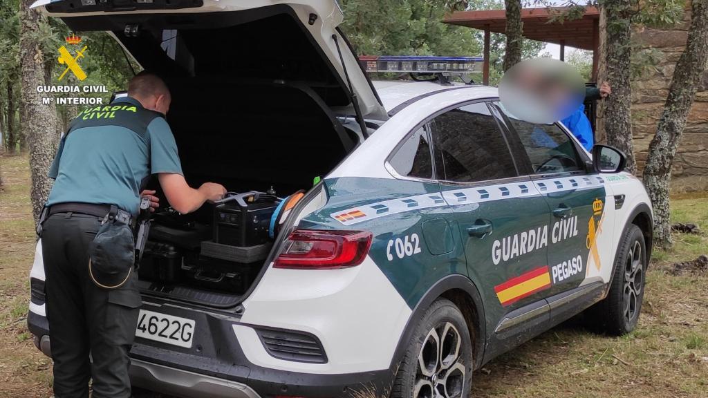 Agente de la Guardia Civil que participó en la búsqueda del desaparecido en Zamora