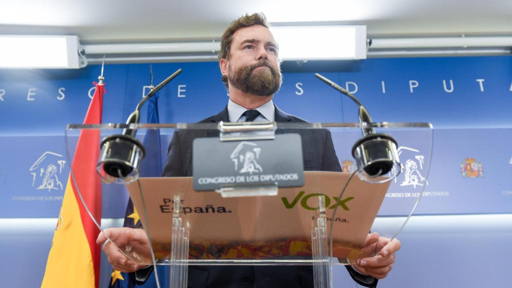 El hasta ahora portavoz de Vox en el Congreso de los Diputados, Iván Espinosa de los Monteros.