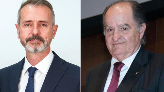 Marc Murtra, presidente de Indra, y José María Serra Farré, presidente de Grupo Catalana Occidente