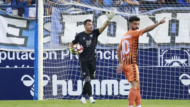 Alfonso Herrero, portero del Málaga CF