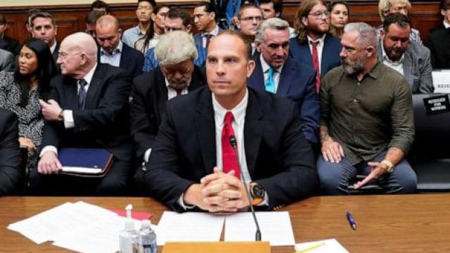 David Grusch, exmilitar de Estados Unidos