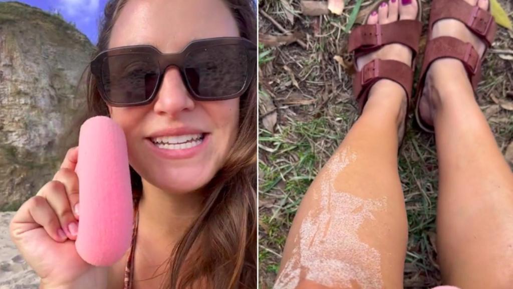 Capturas del vídeo de Marta Pmbo que se ha hecho viral.