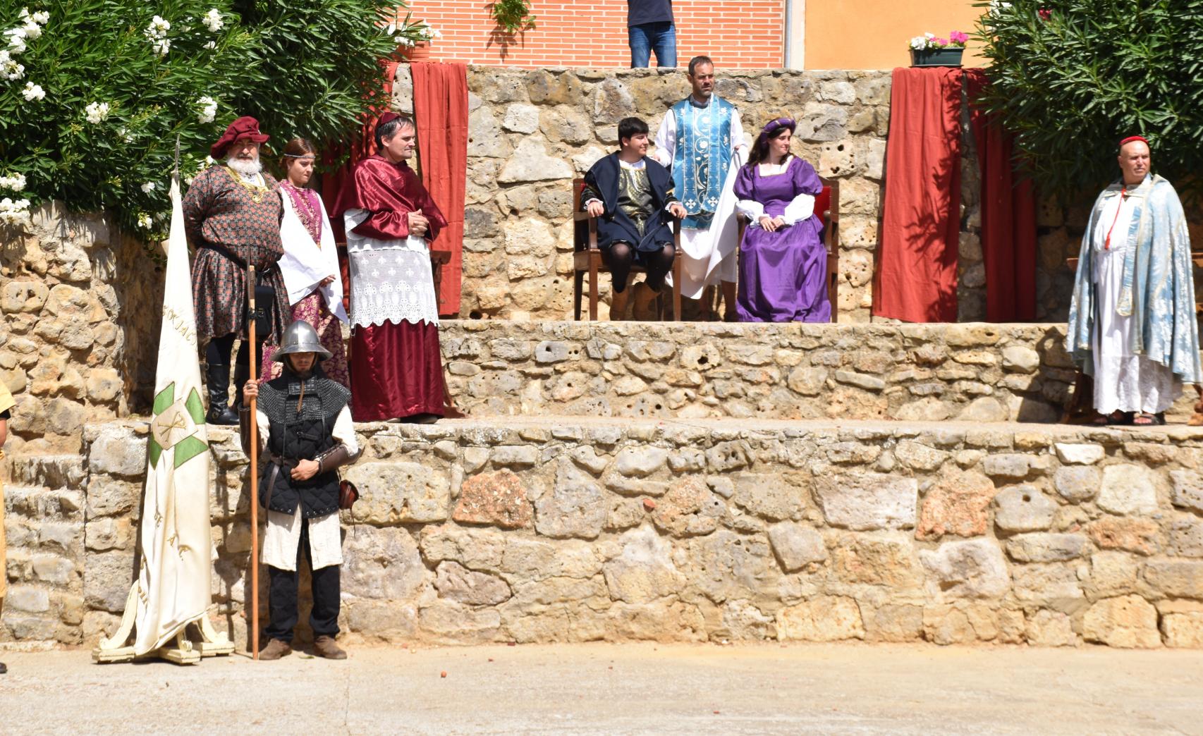 Imagen de la boda de Doña Mencía con Pedro Mendoza