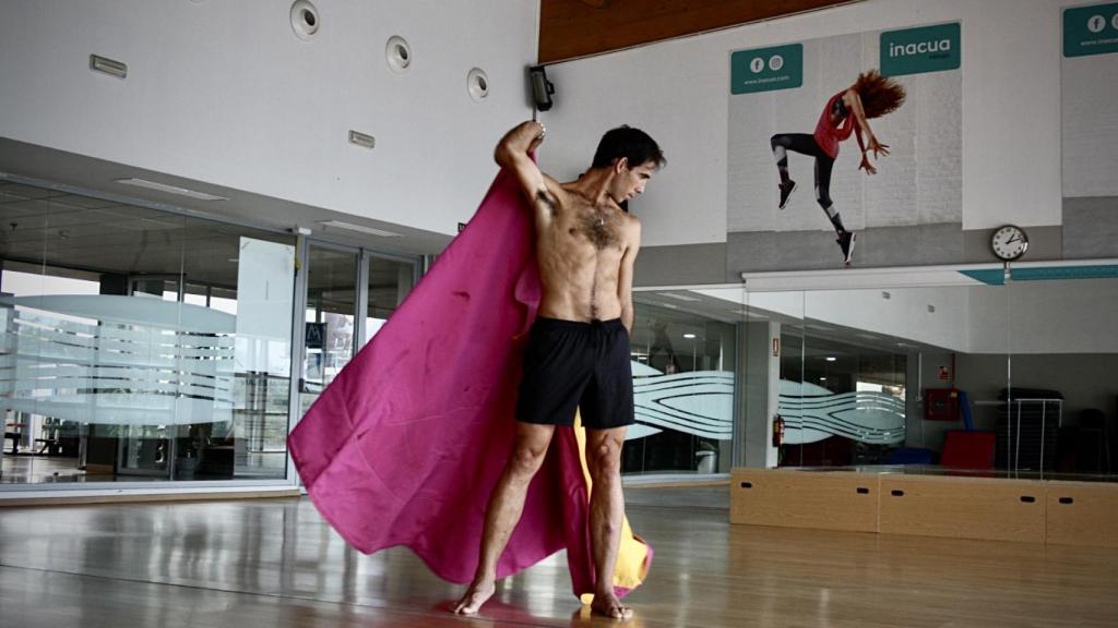 Saúl Jiménez Fortes, en el gimnasio de Inacua.