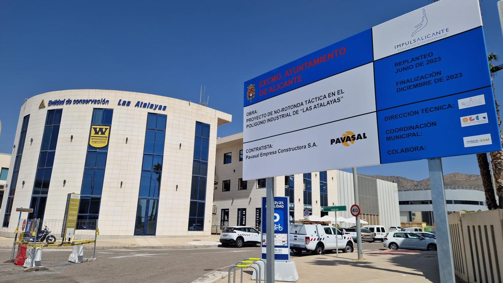 Área industrial de Las Atalayas en Alicante