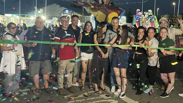 Inauguración Feria de Día y de Noche durante las fiestas de Carbajosa de la Sagrada