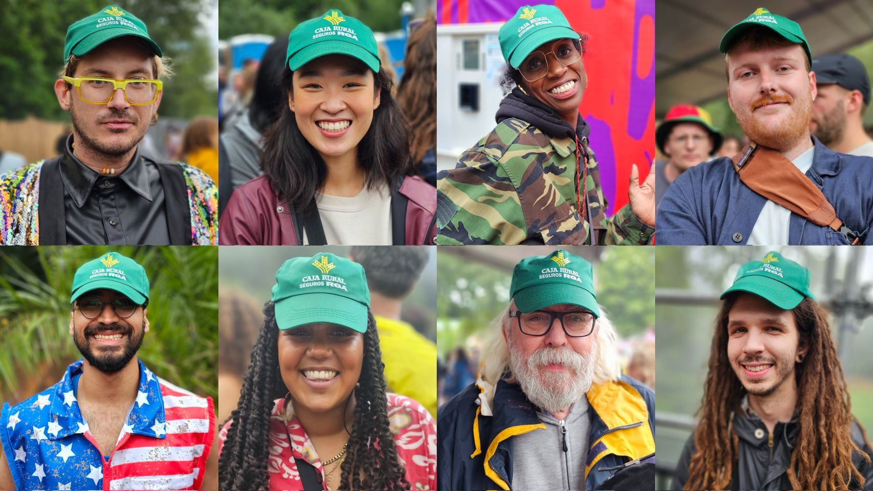 Una gorra de Caja Rural se hace viral en un famoso festival europeo y flipan con que sea un símbolo nacional