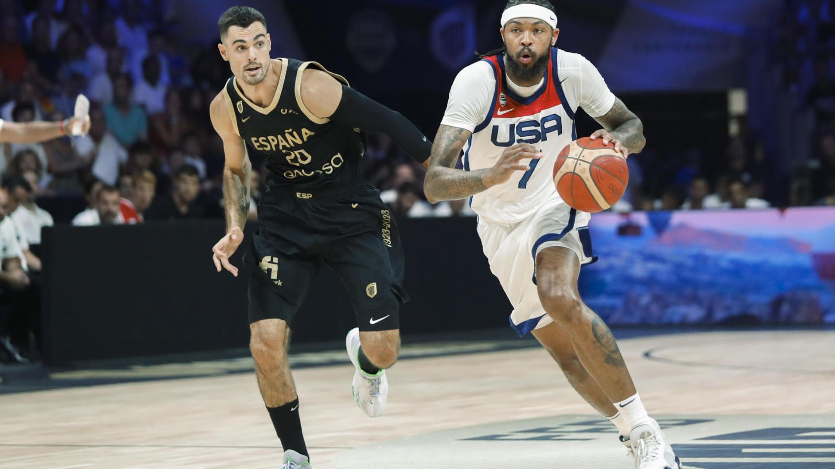 Alberto Abalde y Brandon Ingram