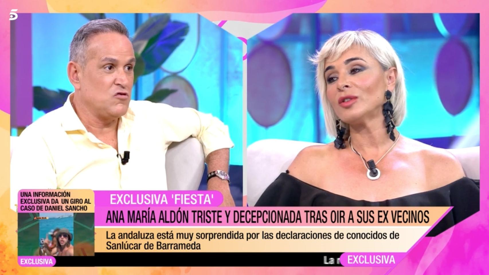 Aurelio Manzano y Ana María Aldón en 'Fiesta de verano'.