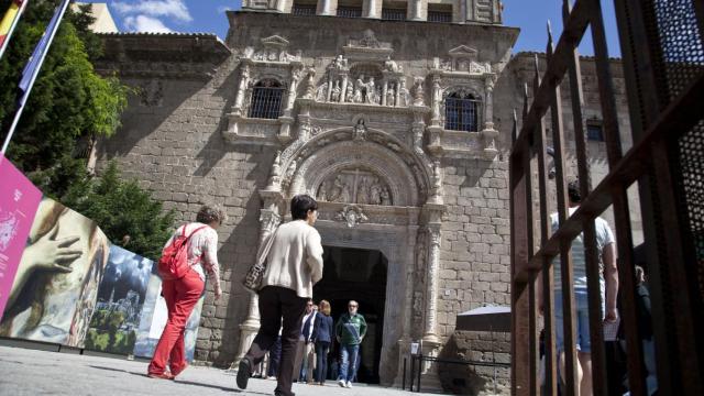 Fachada del Museo de Santa Cruz, Toledo. Imagen de archivo