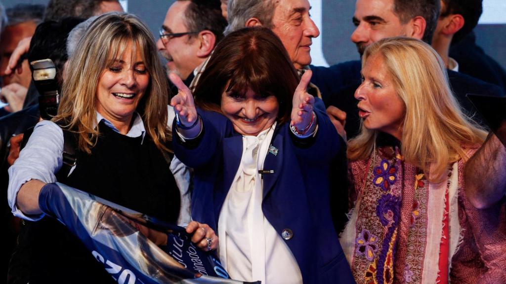 Patricia Bullrich, líder de la alianza Juntos por el Cambio.