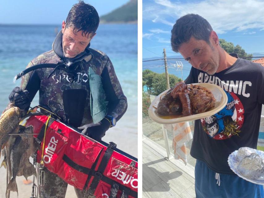 David Romero es un apasionado de la pesca y la cocina.