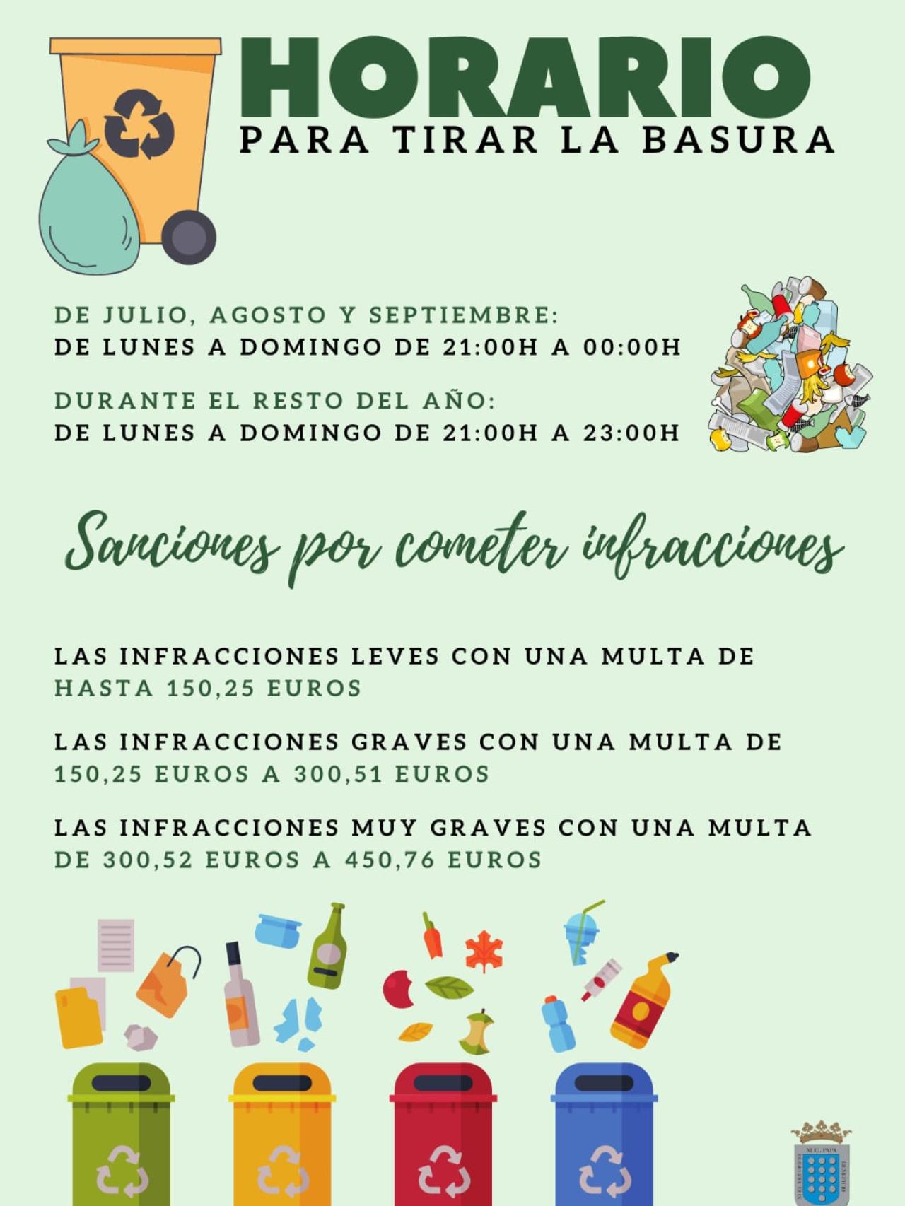 Cartel infracciones