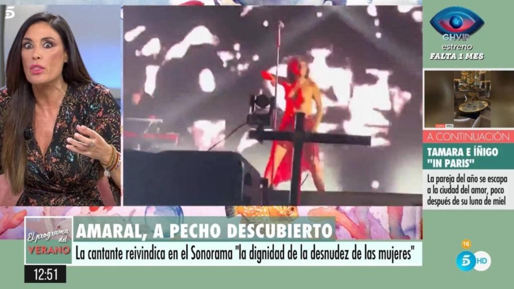 Isabel Rábago en 'El programa del verano'.