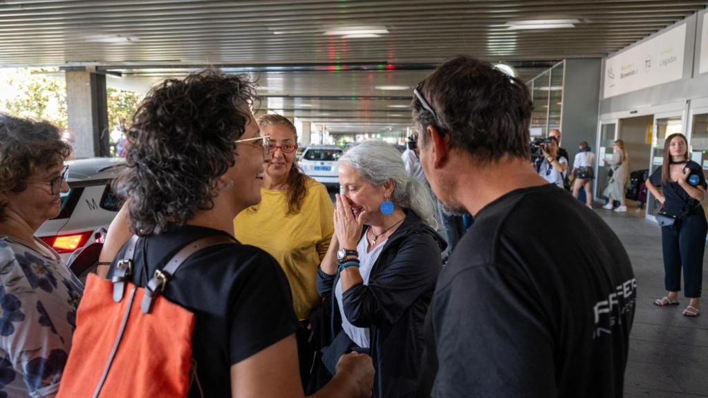 Llegada a Madrid de algunos de los turistas atrapados en Etiopía.