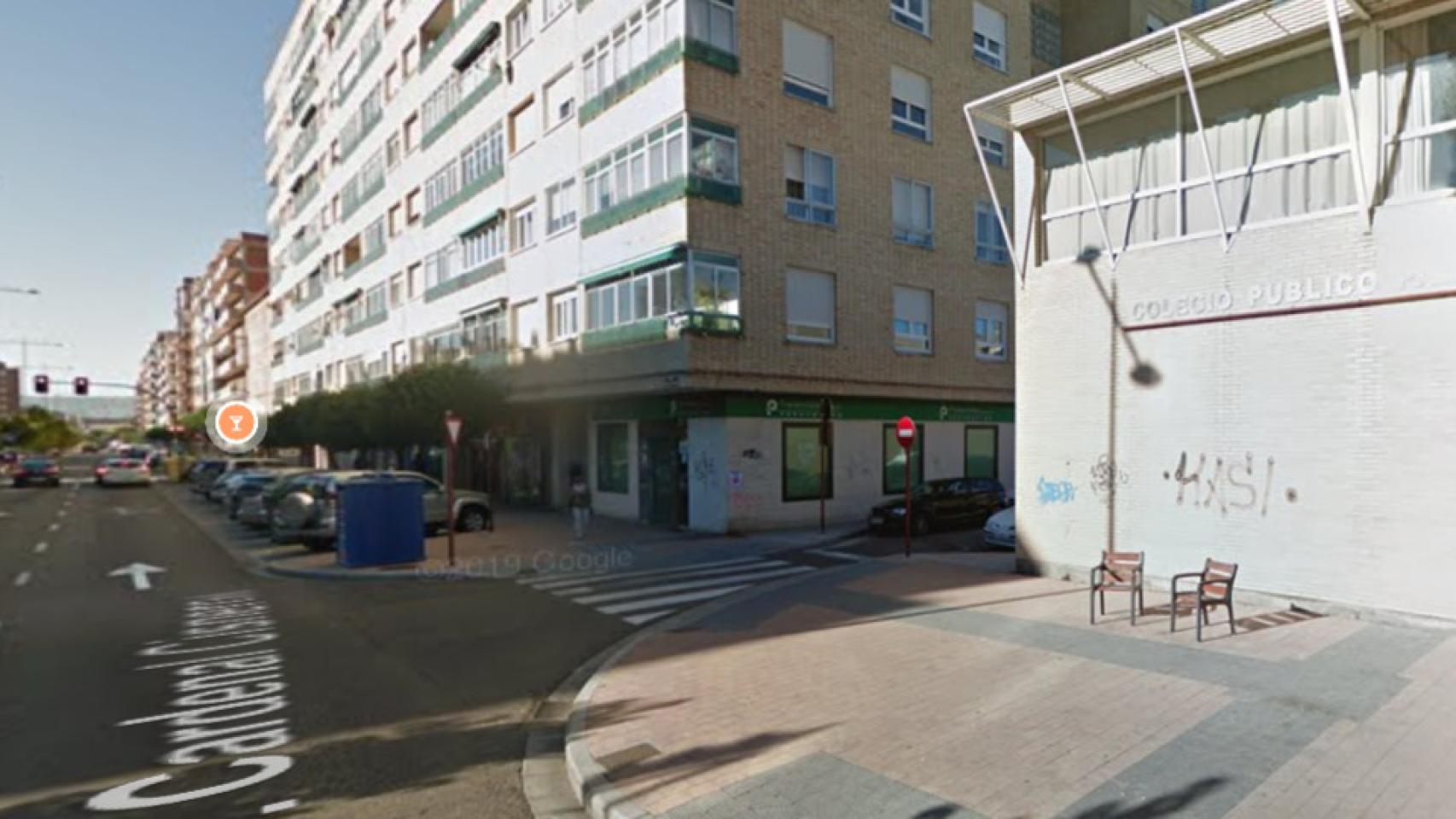 Avenida Cardenal Cisneros en Palencia