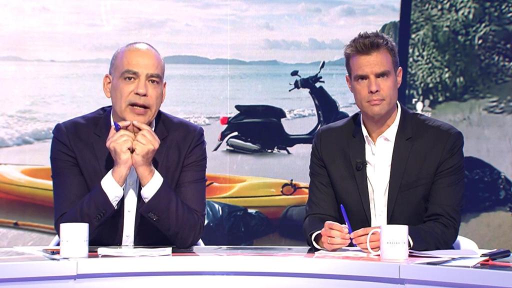 Nacho Abad y David Alemán, en el especial de 'Código 10' sobre el caso de Daniel Sancho.