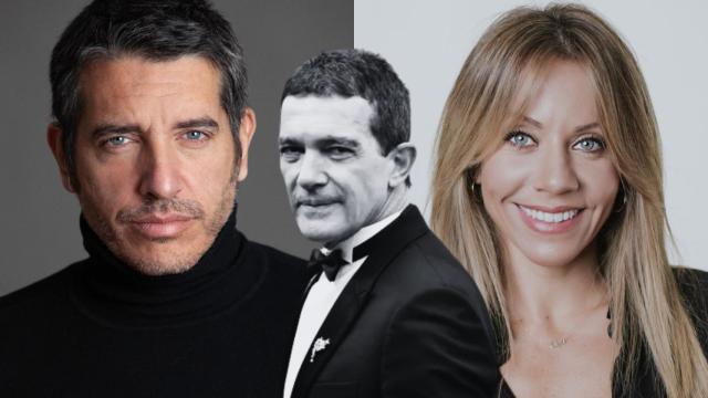 Un montaje de Antonio y los protagonistas.