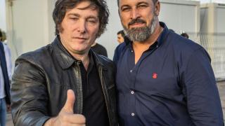 The meetings between Abascal and Javier Milei: from Vox events to signing the anti-communism letter