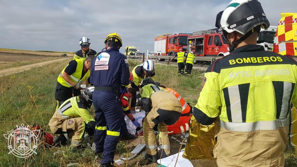 Accidente mortal en la AP-1 sentido Vitoria