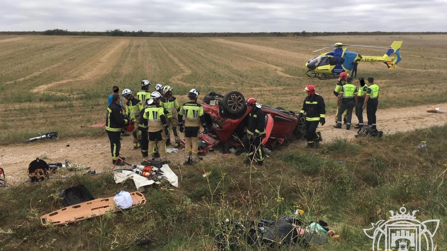 Accidente mortal en la AP-1 sentido Vitoria