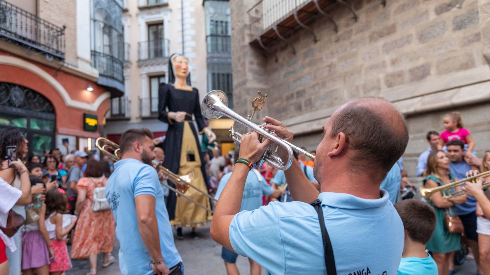 Imagen del desfile de Feria en Toledo. Javier Longobardo