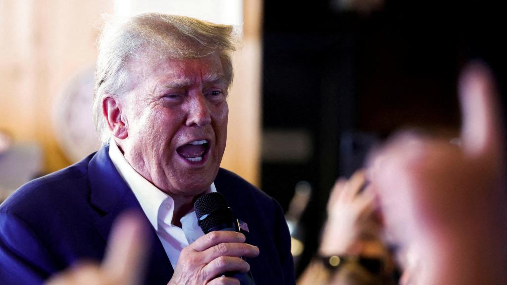 Donald Trump el pasado 12 de agosto en Iowa.